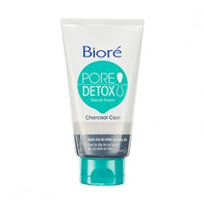 Sữa rửa mặt Biore Pore Detox Charcoal Cool 50g